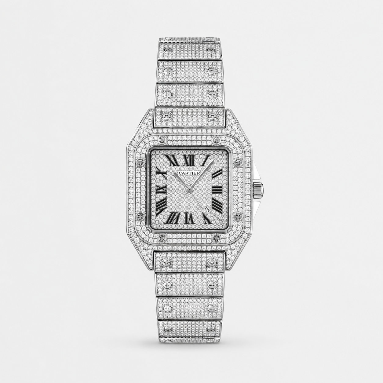 Crist Iced Steel Watch
