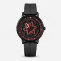 Crist Orbit Sport Watch with red accents on a white background